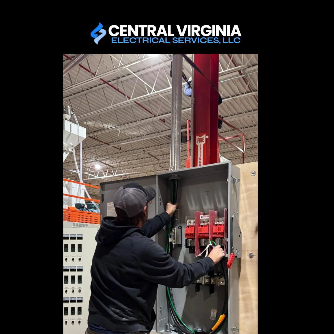 Commercial electrician services